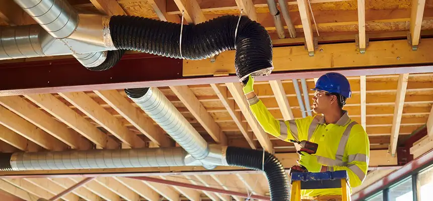 Replacing a Dryer Hose in Belmont, CA